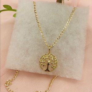 Tree of life pendant pendant with chain jewelry